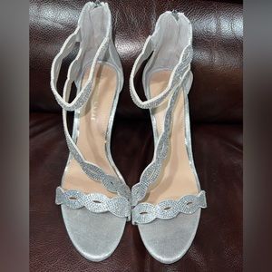 Kelly & Katie Silver Heels
